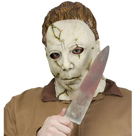 Michael Meyers Mask and Knife Set Adult Halloween Accessory
