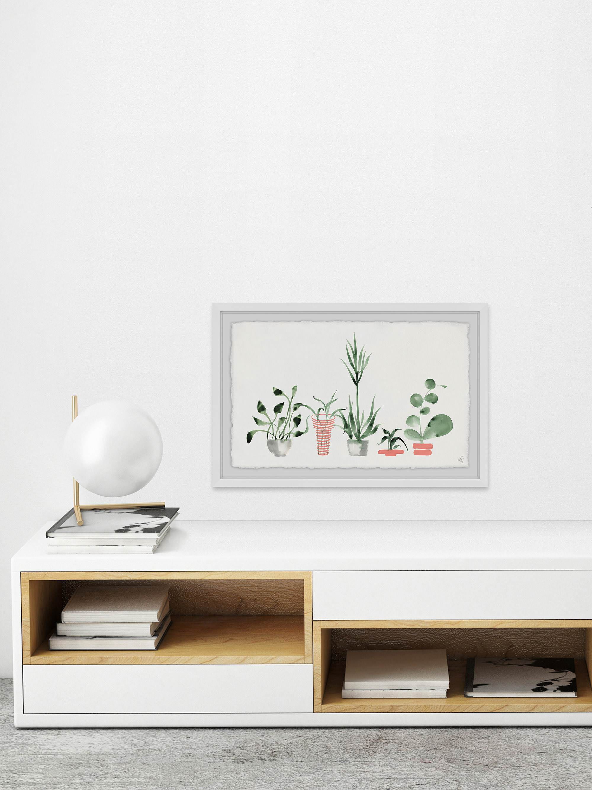 Botanical Bunch Framed Painting Print