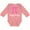 Mauve, variant on Inktastic Happy Pi Day Pink Math Symbol Girls Long Sleeve Baby Bodysuit