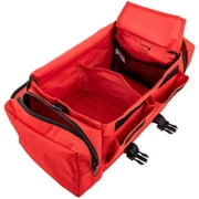LINE2design First Aid Bag - Medical Supplies Trauma First Responder Bag - Red - 1 Pack