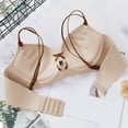 thumbnail image 5 of AINIYS Soft Cup Bra Wireless Thin Fabric Bralettes Secure Fit Bra for Women Breathable Everyday Bras Bralette Beige 32/70C, 5 of 5