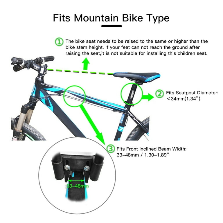 Cushioned mountain bike online seat