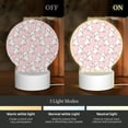 thumbnail image 3 of Daiia Cute Rabbit Pattern Acrylic Night Light, LED Touch Light, Bedroom Night Light, Soft Glowing Lamp Perfect Gift for Mother's Day, Birthday, or Christmas, 3 of 9