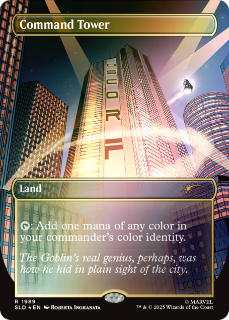 Magic the Gathering Secret Lair x Marvel's Spider-Man: Villainous Plots (Foil)