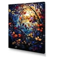 thumbnail image 2 of Designart "Colorful Vibrant Vines III" Abstract Canvas Print, 2 of 5