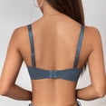 thumbnail image 6 of Women's No Underwire Breathable Bras, Comfortable Wireless Back Hook Bralette, Push up Beauty Back Brassieres, 6 of 8