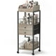 thumbnail image 1 of Organizador de maquillaje SOLIMINTR Floor Skincare con cajones negro, 1 of 6
