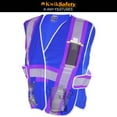 thumbnail image 6 of KwikSafety CAPITAL Hi Vis Reflective ANSI PPE Breakaway Class 2 Safety Vest Size: 4XL/5XL, Color: Yellow, 6 of 7