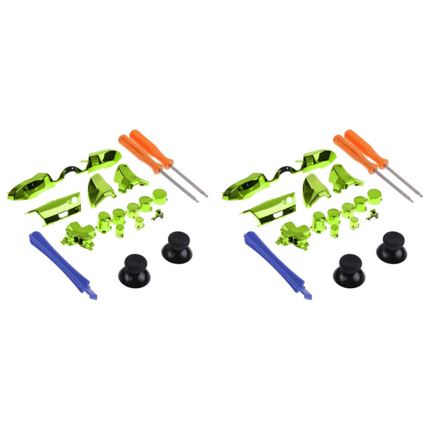 Botones Disparador Parachoques LB RB Repuesto para Controlador Xbox One Elite () Verde