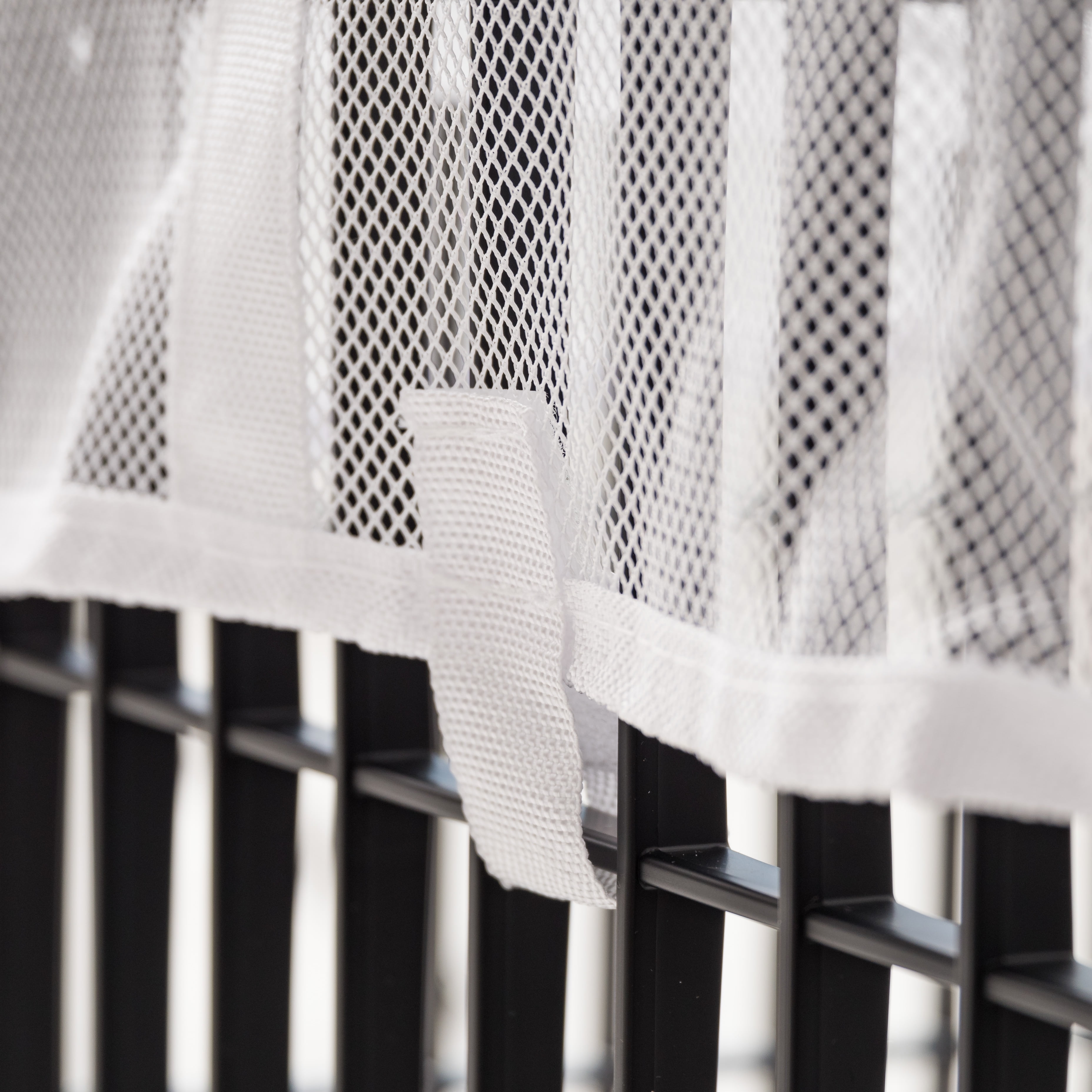 IRIS Mesh Security Roof, White (For 24-In Exercise 4-Panel Pet Playpen)