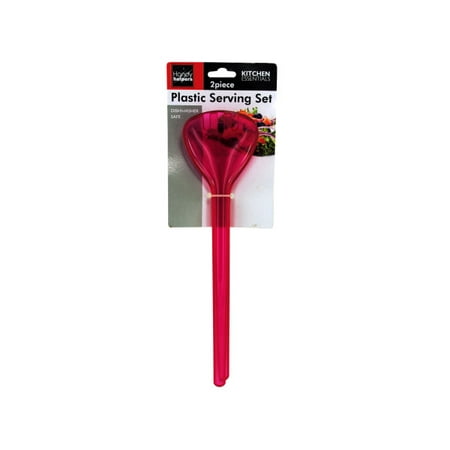 2 Piece Plastic Serving Set (Pack of 12)