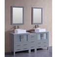 thumbnail image 1 of Mercury Import Group AGR230CBECM1S 72 in. Bosconi Double Vanity Set - Gray, 1 of 1