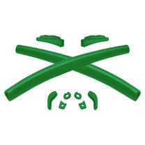 Vonxyz Deep Green Replacement Earsocks Nosepieces Rubber Kits for Oakley Juliet Sunglasses