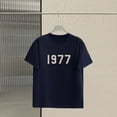 thumbnail image 3 of ESSENTIALS-camisetas de manga corta con Logo de letras para hombre y mujer, camisetas Unisex de Hip-Hop, 1977 algodón, 100%, 3 of 5