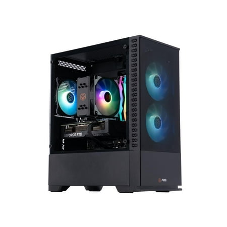ABS Cyclone Aqua Gaming PC - Windows 11 - Intel i7 14700F - GeForce RTX 4070 - DLSS 3.5 - AI-Powered Performance - 32GB DDR5 6000MHz - 1TB M.2 NVMe SSD - CA14700F4070