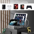 thumbnail image 4 of Estación de carga MSTJRY de 5 puertos USB-A para tabletas iPhone iPad, 4 of 7