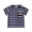 Blue, variant on Baby Boys Polo Shirts & Tops Striped Print Loose Soft Lapel Short Sleeve Pullover T Shirts Sportwear,Blue,18-24 Months