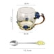 thumbnail image 2 of Juego de tazas de té y café con cuchara, vaso rosa, adecuado para regalar, 1 Juego, 2 of 5
