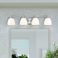thumbnail image 4 of Livex Lighting Somerville Bath Light in Brushed Nickel, 4 of 11