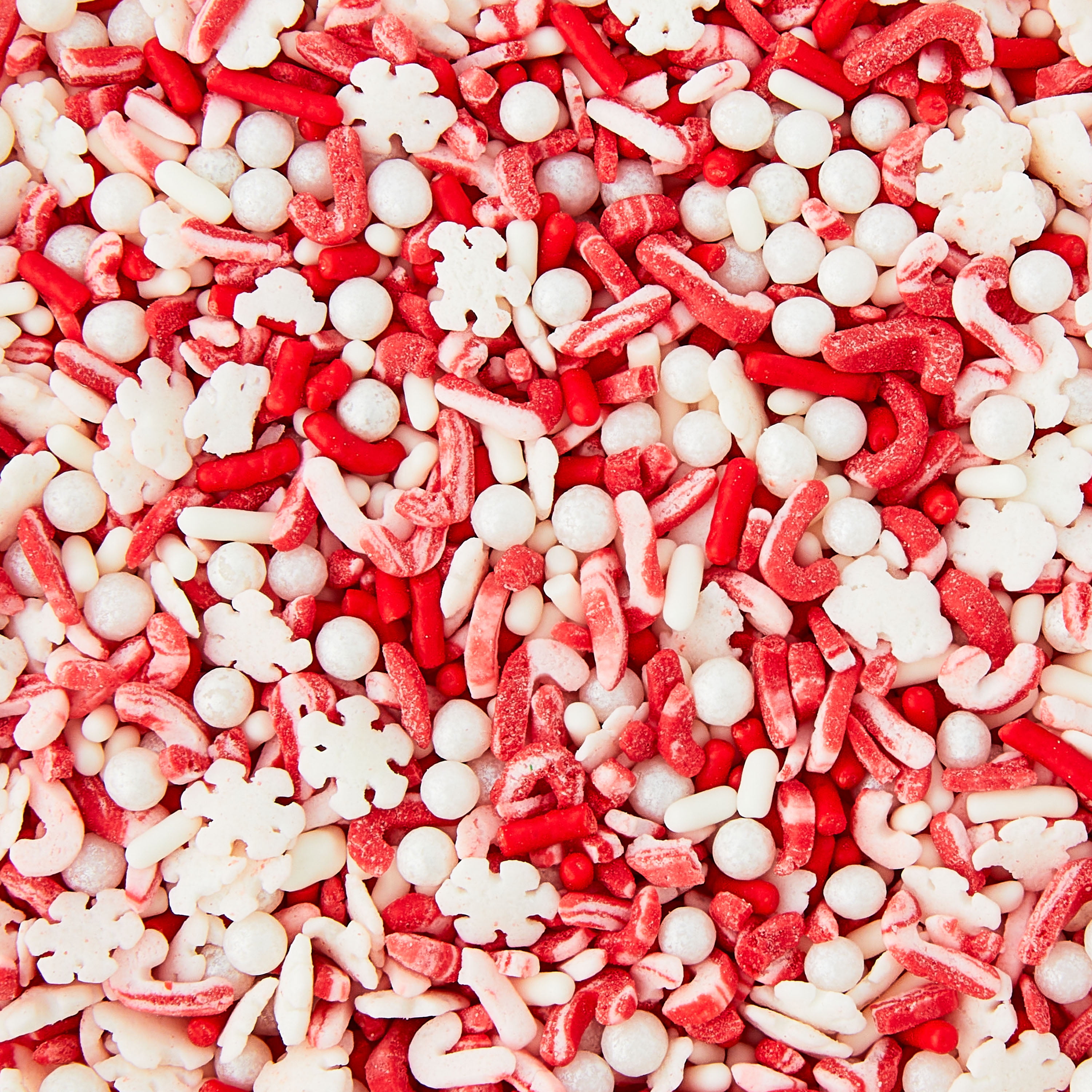 Great Value Peppermint Flavor Candy Cane Sprinkles, 10 oz