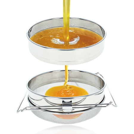

Rural365 Honey Filter 2pc - Honey Extractor Equipment Honey Bucket Strainer