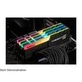 thumbnail image 3 of G.SKILL TridentZ RGB Series 128GB (4 x 32GB) 288-Pin PC RAM DDR4 3600 (PC4 28800) Desktop Memory Model F4-3600C18Q-128GTZR, 3 of 4
