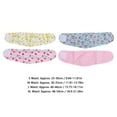 thumbnail image 6 of BIMZUC Washable Dog Diapers Male Reusable Soft Belly Bands for Dogs Puppy Nappies Wrap for Post Surgery Wound Care Daily Training, Highly Absorbent, Large Size, 4-Pack, 6 of 9