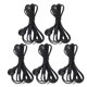 thumbnail image 3 of Cable de electrodo TENS, alambre de electrodo de 5 piezas Cable conductor de electrodo negro Cable TENS Valor inmejorable, 3 of 9
