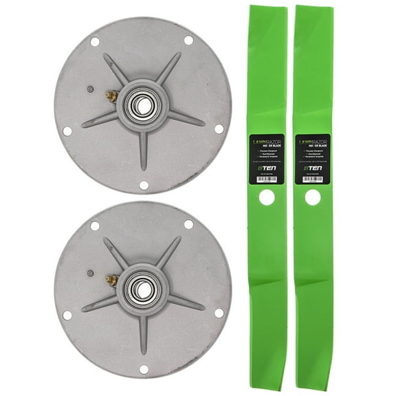 8TEN Spindle High Lift Blade Kit for Murray 42 inch 492574 MK1002250