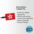 thumbnail image 2 of Hong Kong Country Flag Faux Leather Travel Luggage Tag, 2 of 7