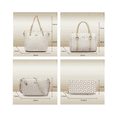 thumbnail image 3 of Set De Bolsas Bloosom  Mujer Estampada Cartera Cosmetiquera Beige, 3 of 4