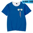 thumbnail image 3 of The New Men's T-Shirt Top Gun 2 Maverick Balaclavas Casual Fashion 3D Printed Summer Children's Role-Playing Leisure T-Shirt, 3 of 5
