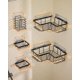 thumbnail image 5 of Estante organizador de ducha de esquina (paquete de 5), gran capacidad, para baño, interior de ducha, de acero inoxidable., 5 of 5