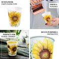 thumbnail image 4 of Efavormart 24 Pack | 9oz Sunflower Paper Cups, Disposable Party Cups, All Purpose Use, 4 of 11