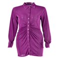 thumbnail image 4 of AMERTEER Robe Chemise Décontractée à Manches Longues Imprimé Y2K Bouton Vintage pour Femmes Mode Urbaine, 4 of 4
