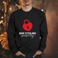 thumbnail image 3 of guisaled Funny Couples Valentines Sweatshirts for Women Men Funny Graphic Couple Matching Outfits Valentines Day s Valentines Day s, 3 of 5