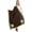 Brown, variant on Phagun Indian Neck Wrap Cotton Dupatta Women Ethnic Chunni Ruffled Scarf-Black