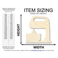 thumbnail image 2 of Unfinished Wood Mixer Shape | DIY Craft Cutout | up to 46" DIY 36" / 3/4", 2 of 3