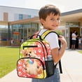 thumbnail image 3 of Uorisanigo Corgi Puppy Kids Backpack for Teenagers 6-9, Large Capacity Hiking Schoolbag, Breathable Daypack with Padded Shoulder Straps for Outdoor, 3 of 7