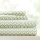 thumbnail image 1 of Juego de sábanas Linen Market de microfibra cepillada con estampado, tamaño California King, 4 piezas. Certificación OEKO-TEX: ultrasuaves y antiarrugas. Sábanas de 40 cm de profundidad. Fácil cuidado, 1 of 1