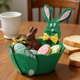thumbnail image 5 of Dmlowu Easter Bunny Baskets - Portable Easter Eggs Storage Basket for Kids, Exquisite Storage Basket for Organizing, 5 of 6