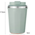 thumbnail image 2 of Mistaha Tasse à Café 500 ml Tasse en Acier Inoxydable Tasse à Café Réutilisable Tasse à Café Portable de Voyage, 2 of 8