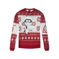thumbnail image 5 of Naruto Men's & Big Men's Traditional Ugly Christmas Sweater Graphic Fleece Sweatshirt, Sizes S-2XL, 5 of 5