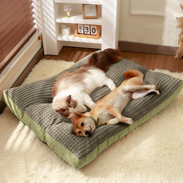 RKSTN Cat Bed Pet Mat Small Green