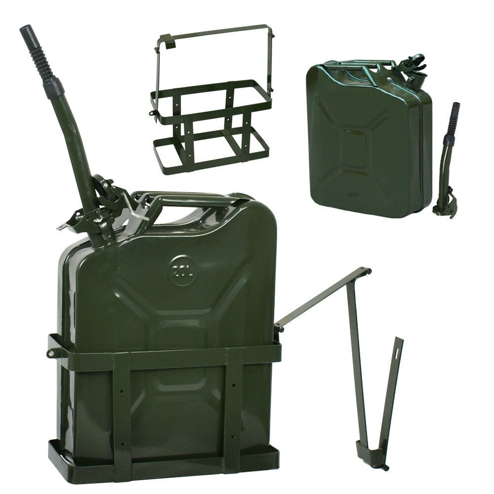 Fuel & Energy Jerry Can 5 Gallon 20L Gas Fuel Army NATO Military Metal