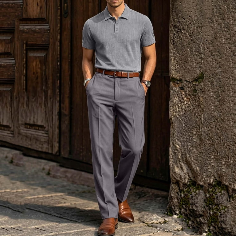 golf shirt with dress pants Golf Clothes for Men: Shirts, Pants & Polos