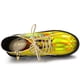 thumbnail image 4 of La plataforma del dedo del pie redondo de las mujeres ata para arriba los botines coloridos del combate Oro 36, 4 of 5