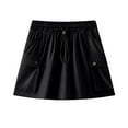 thumbnail image 6 of REALiKUN Cargo Skorts Women Hiking Pants Ladies Casual Shorts Y2K Parachute Pant Bermuda Short Skirt, 6 of 6