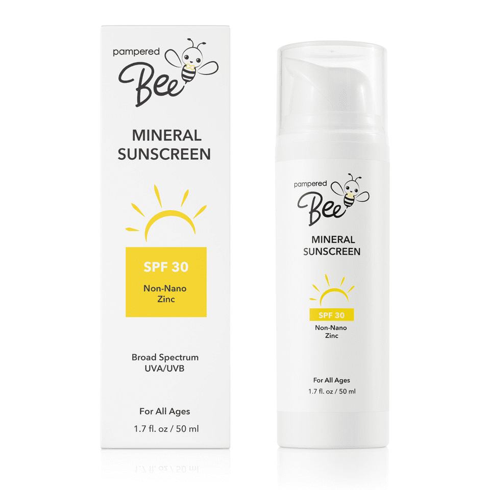 Pampered Bee Mineral Sunscreen,  1.7 fl oz
