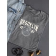 thumbnail image 3 of Brooklyn Retro College T-Shirt Women -Image by Shutterstock, Female Large, 3 of 4
